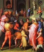 Jacopo Pontormo Joseph being Sold to Potiphar oil